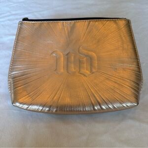 Urban Decay Shimmering Gold Cosmetic Case